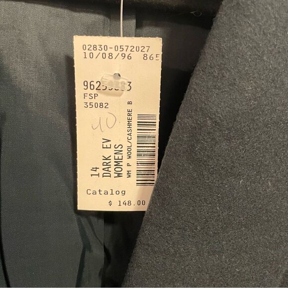 Land’s End Vintage 90’s Wool Cashmere Blazer - Picture 9 of 9